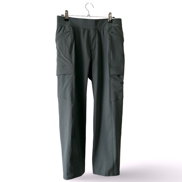 Women's Eddie Bauer Incline Collection Utility Capri in Dragonfly Size 4 NWT - Picture 5 of 11